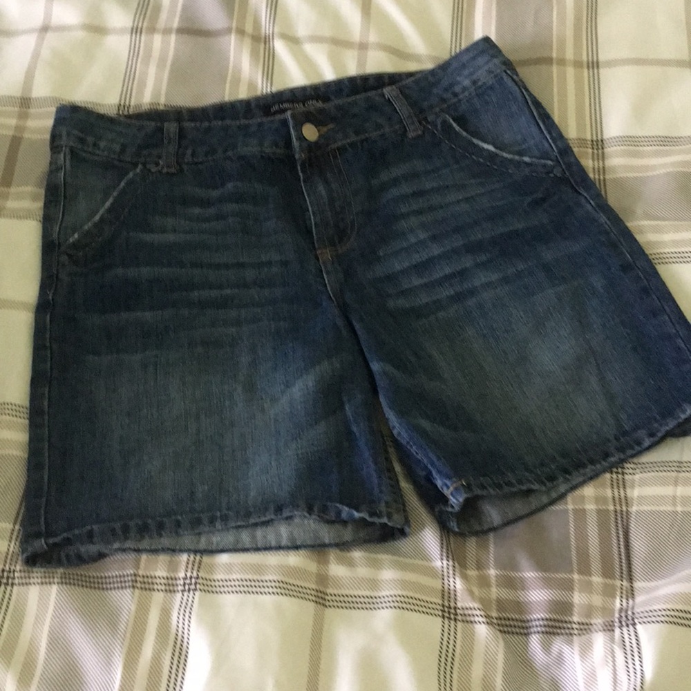 Members Only denim shorts, Sz 10